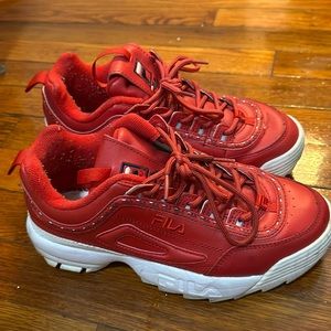 Fila Women’s Red Sneakers